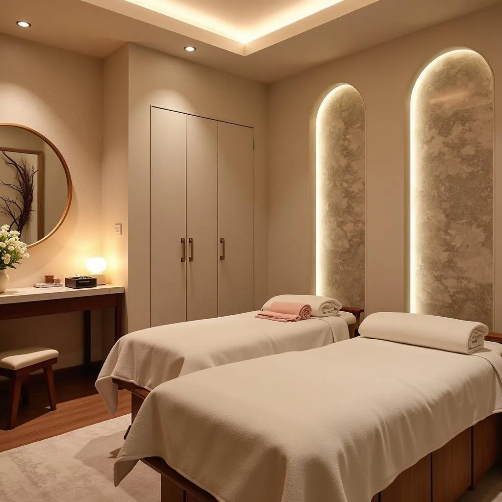 Serene Treatment Room at Jenny Spa