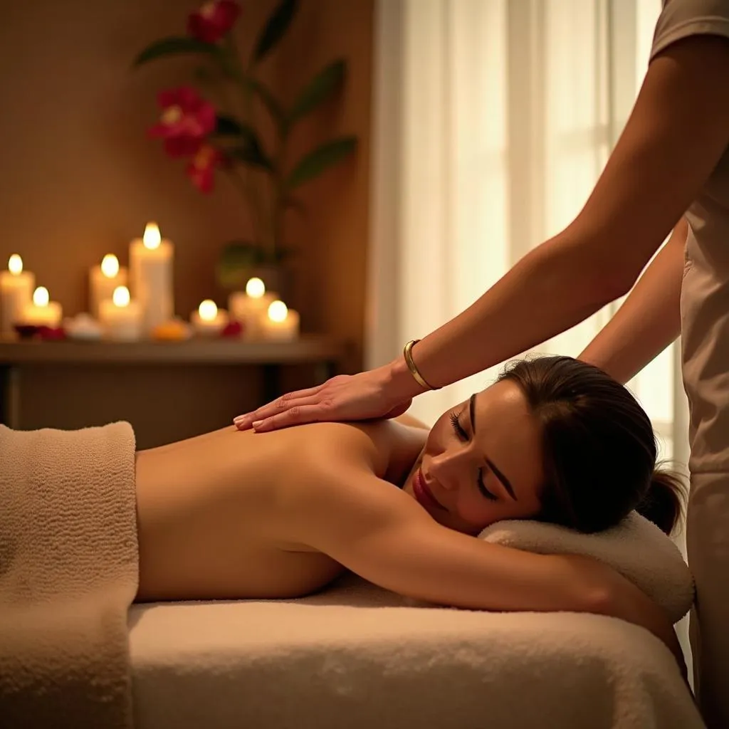 Jiva Spa body massage treatment