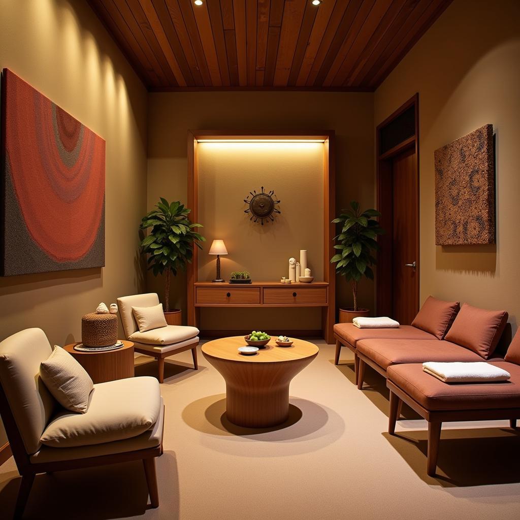 Relaxation Room in a Kalimpong Spa