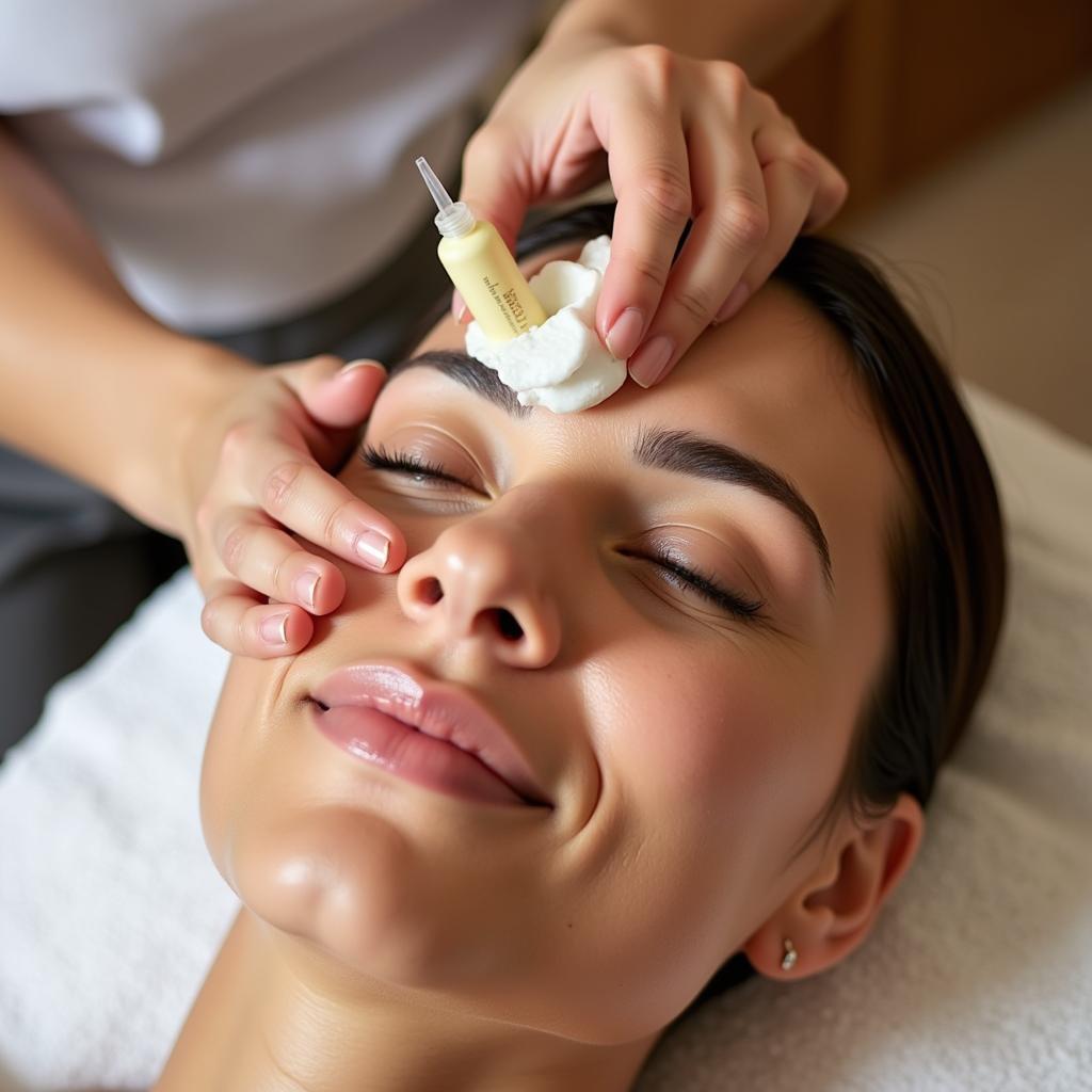 Facial Treatment at Kashi Villas and Spa