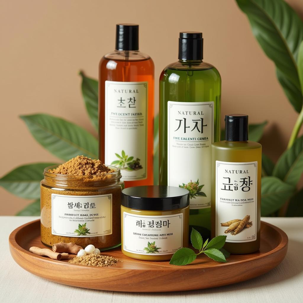 Natural Korean Saet Spa Products with Herbal Ingredients