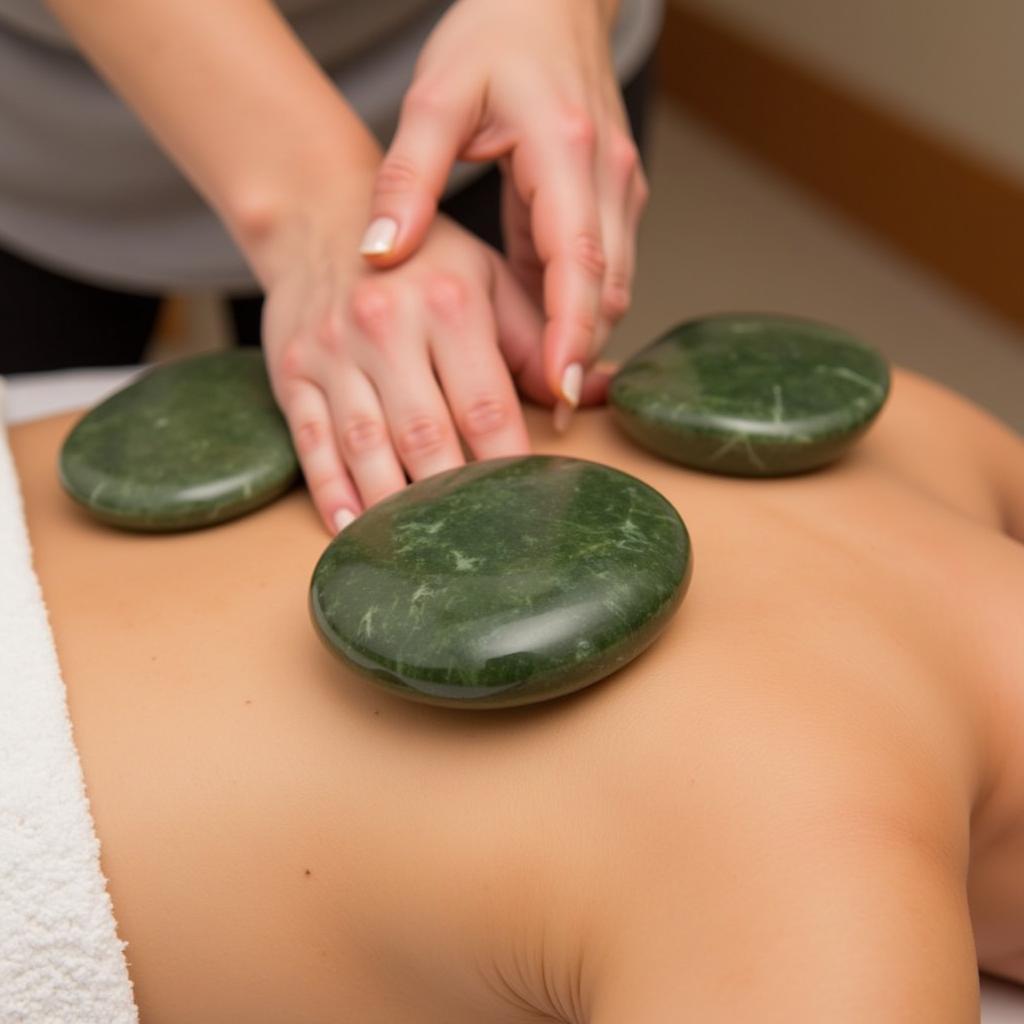 Korean Spa Treatment Jade Stone Massage