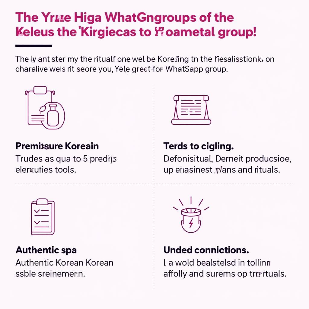 Korean Spa WhatsApp Group Benefits