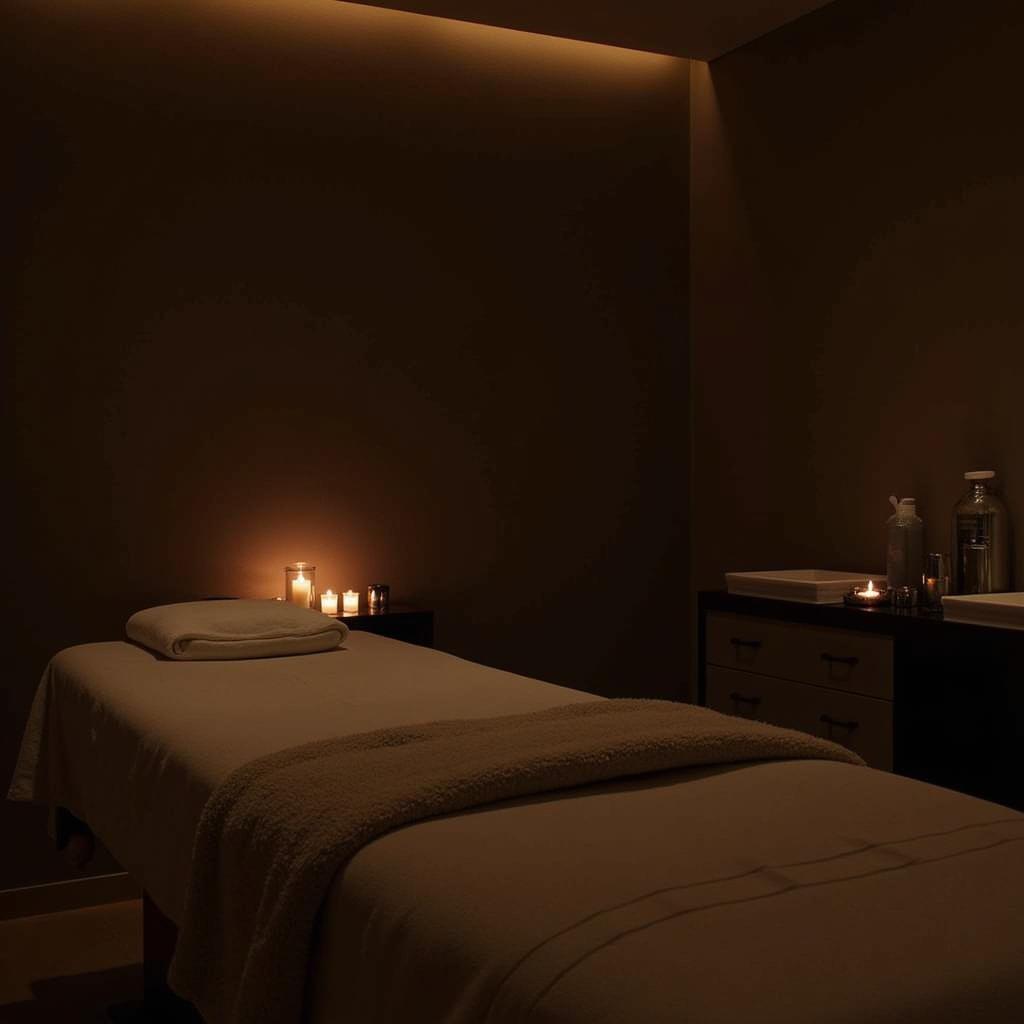 Luxurious Spa Treatment Room at Le Damantin Hôtel & Spa Paris