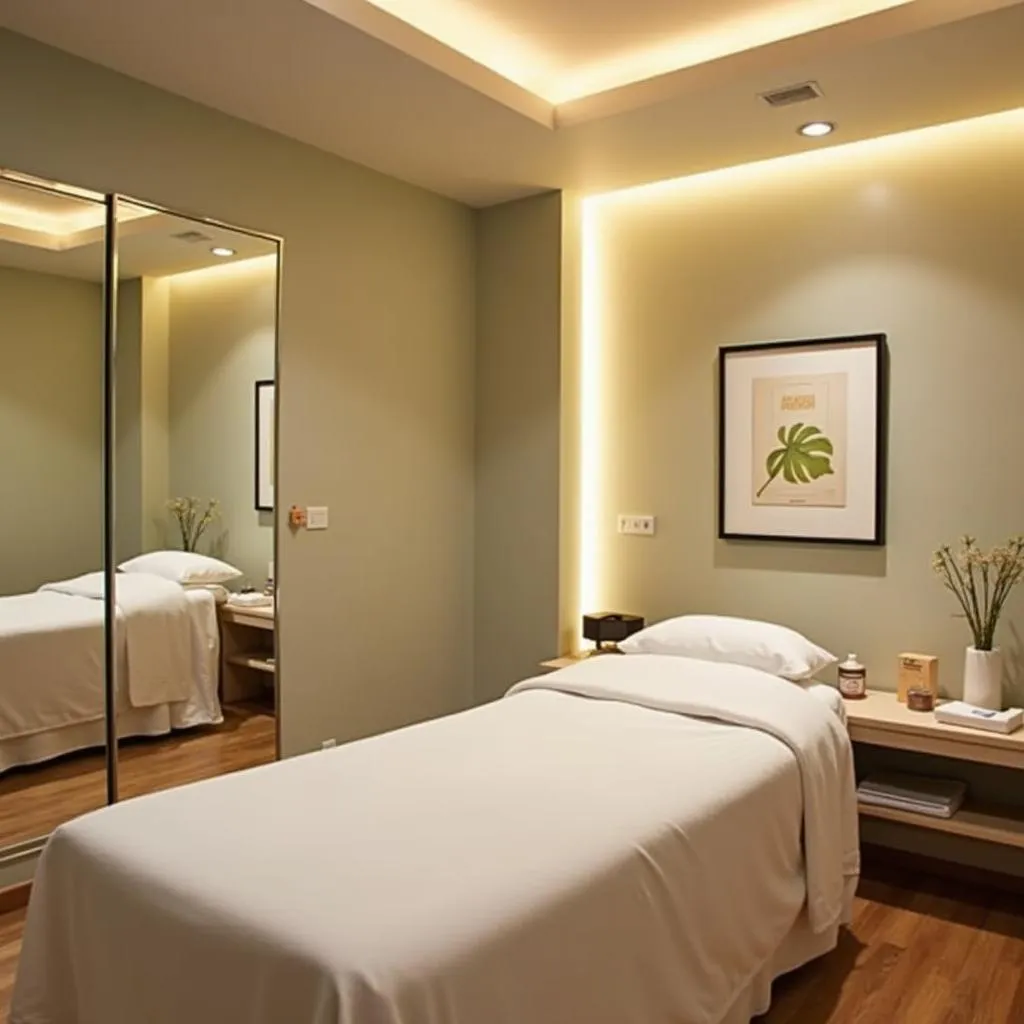 Luxurious Spa Treatment Room at Limelite Chamiers