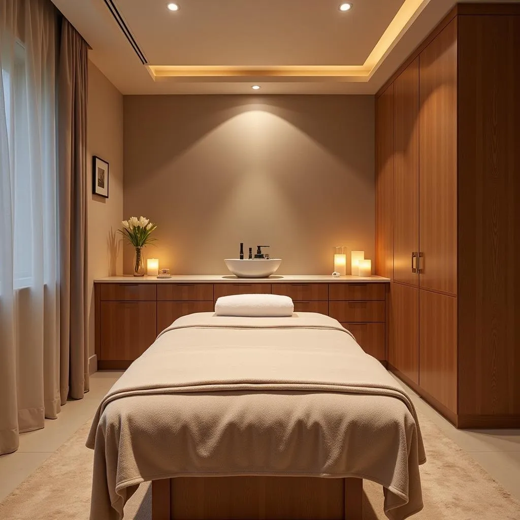 Luxurious Imperial Spa Treatment Room