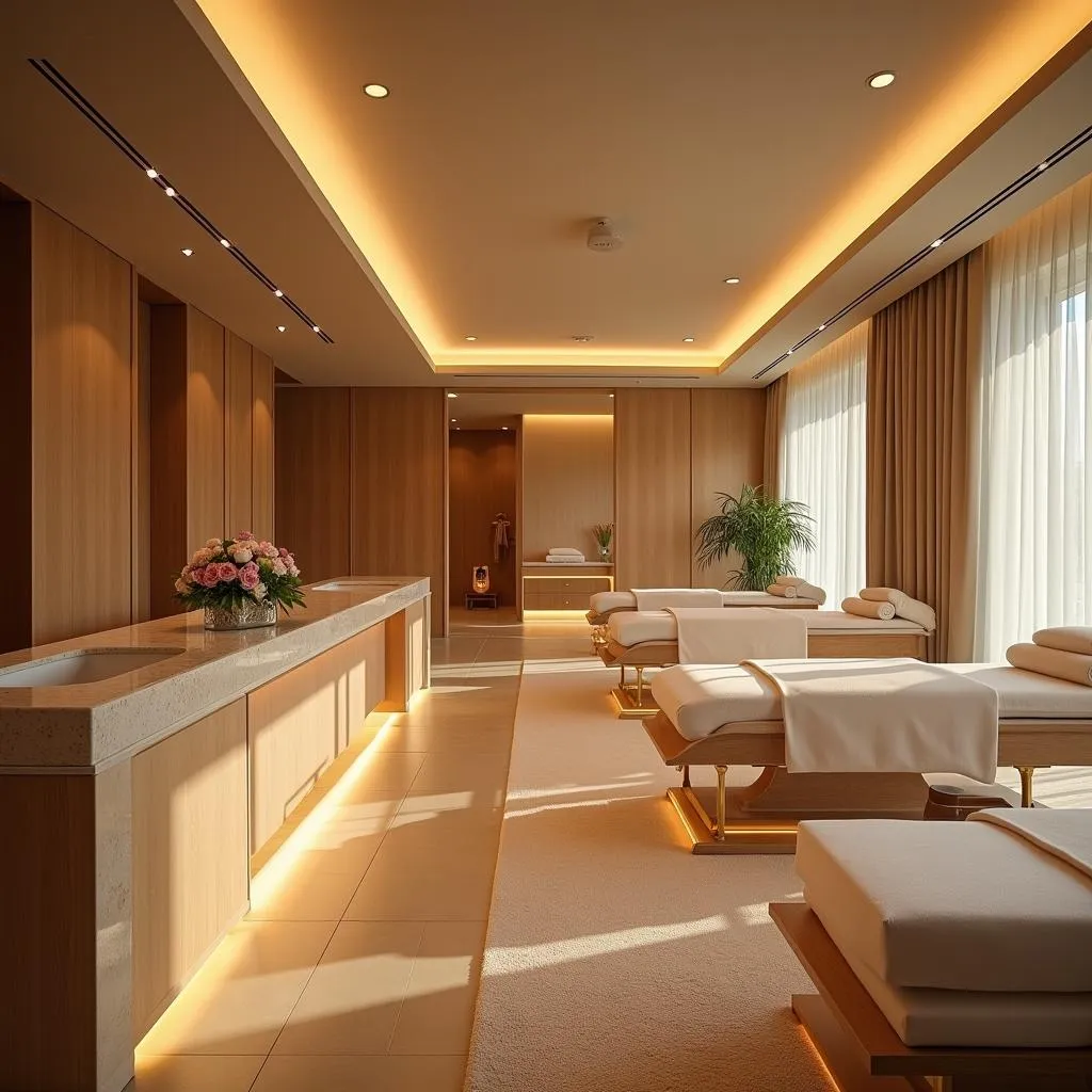 Luxurious Spa Interior in Aerocity