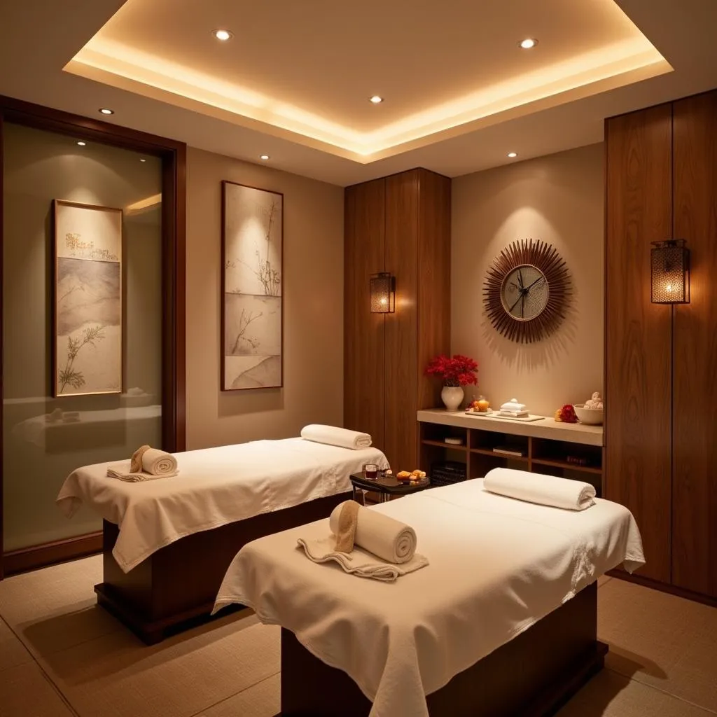 Interior of a Luxurious Chicago Spa