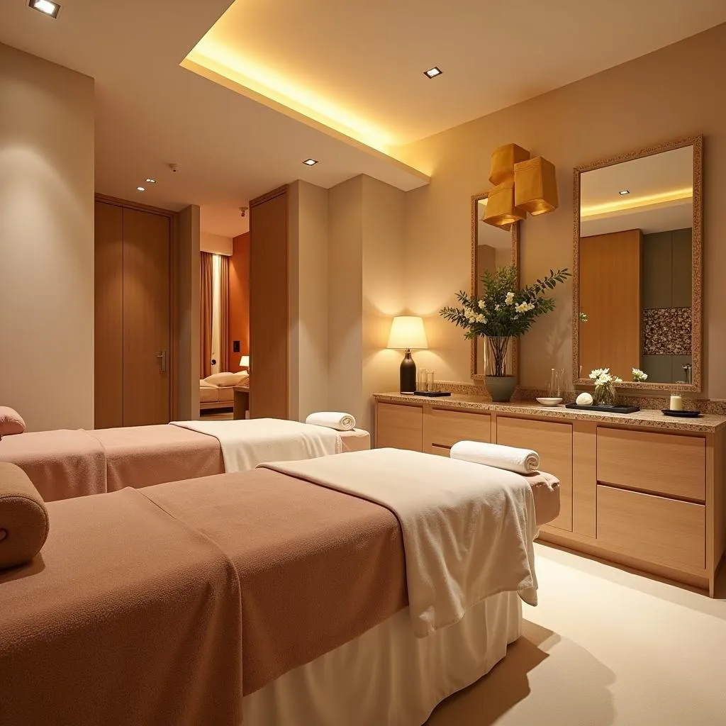 Luxurious spa interior in Kalyan Nagar