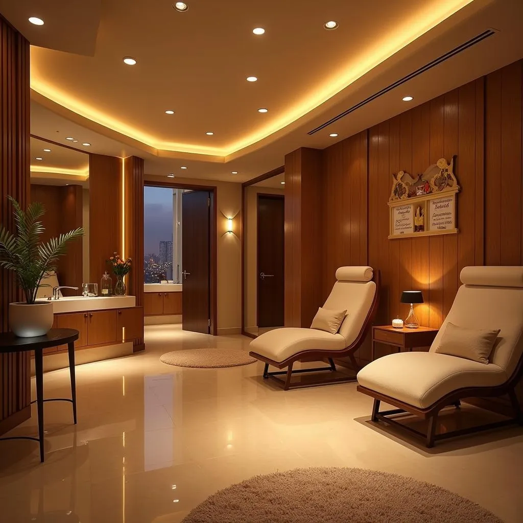 Luxurious Spa Interior Lucknow