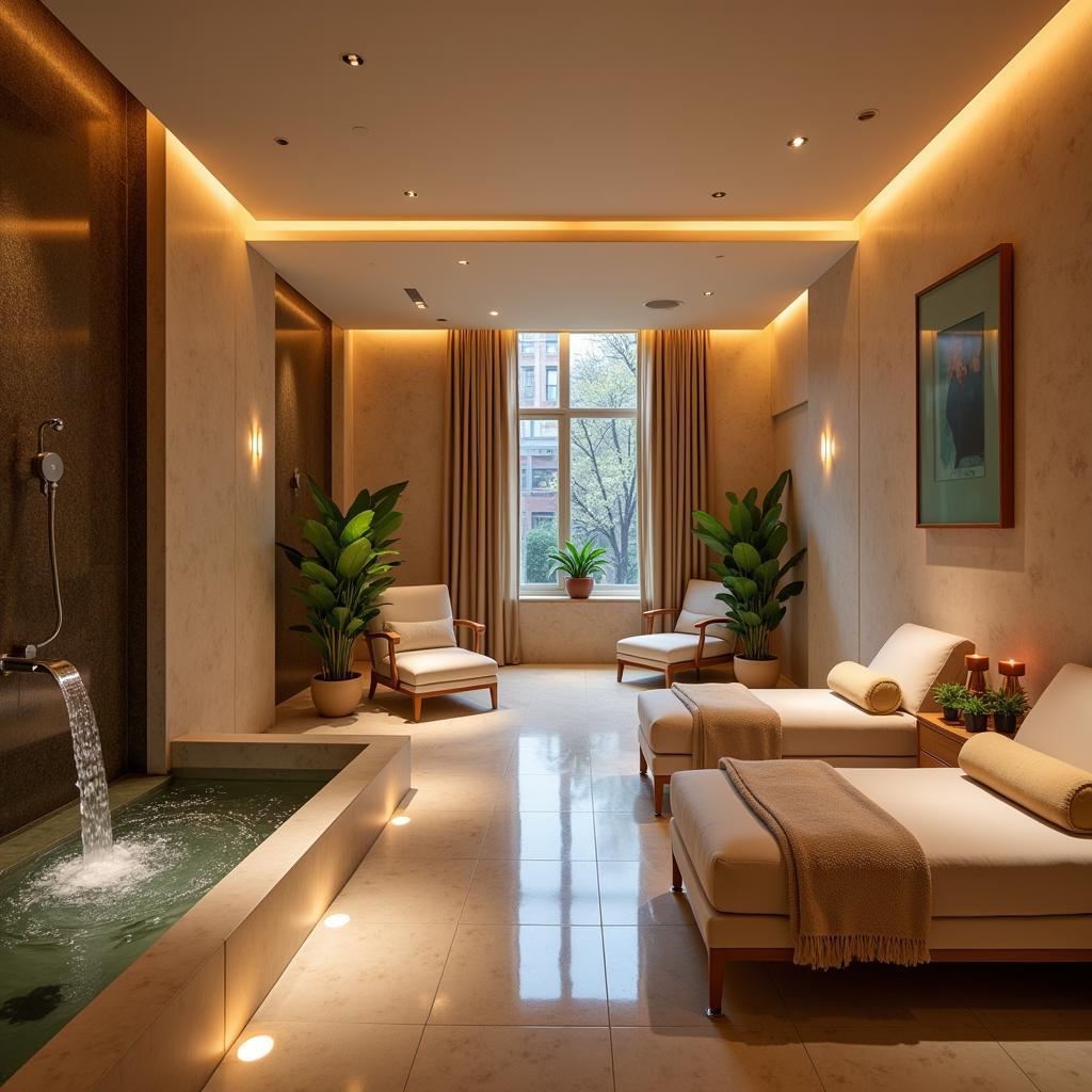 Luxurious Spa Interior in NYC