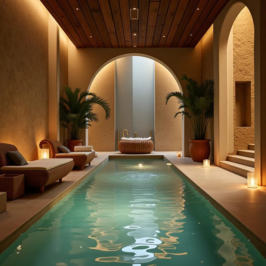 Luxurious Spa Interior in Vile Parle East