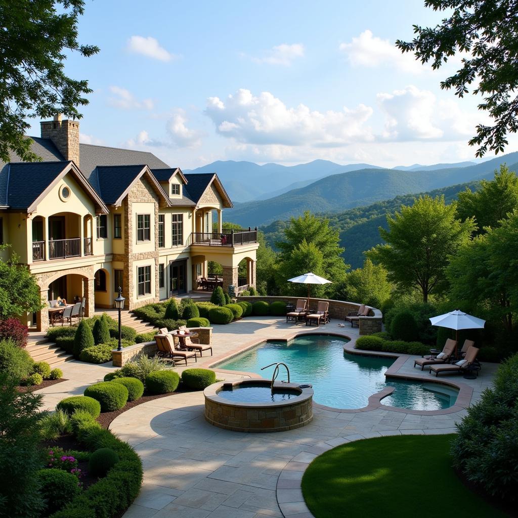 Luxurious Spa Resort nestled in the North Carolina Mountains