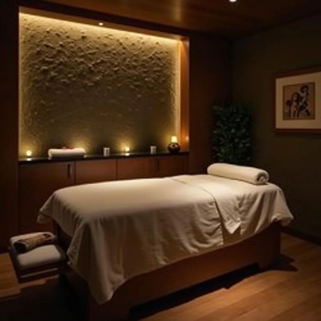 Luxurious Spa Treatment Room