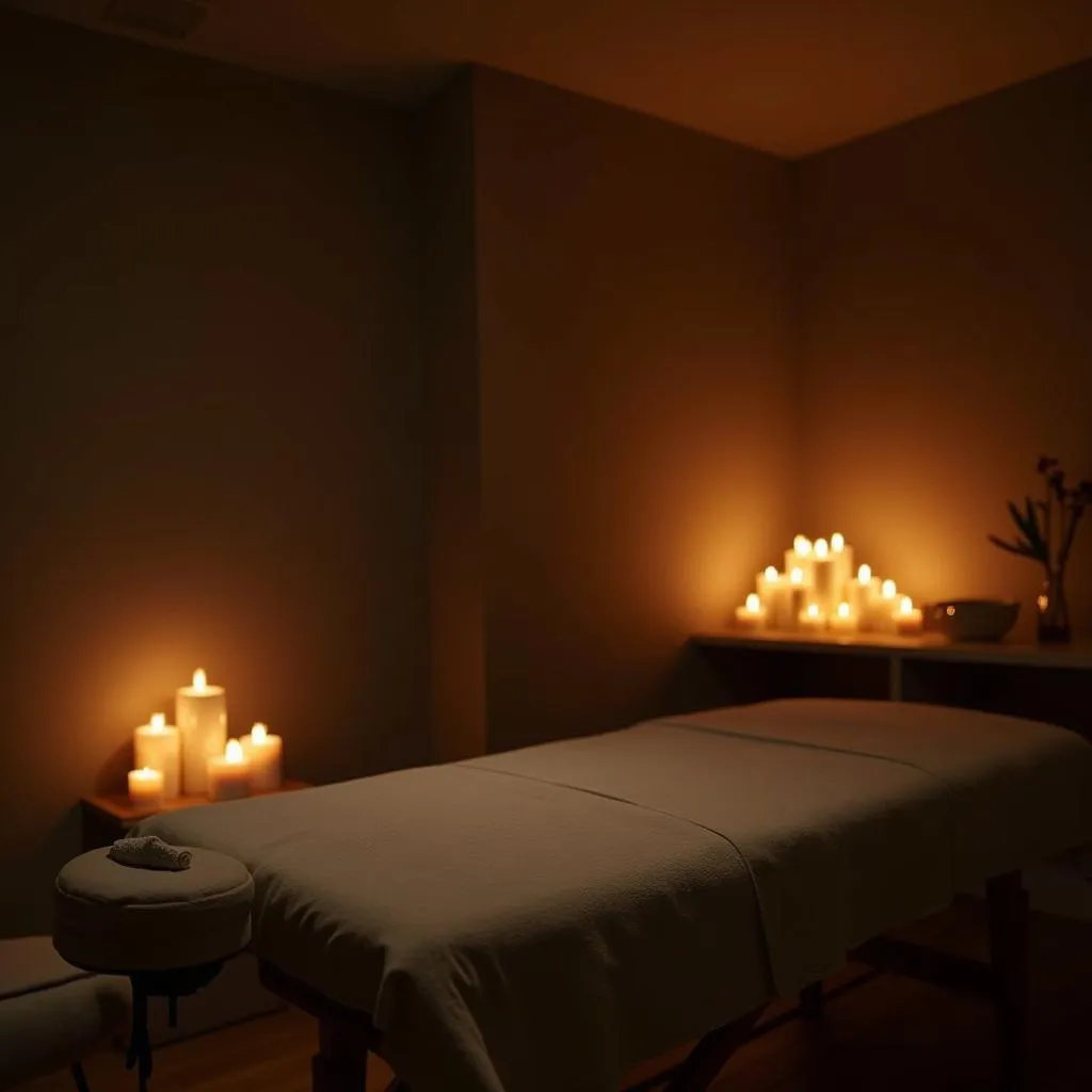 Luxurious Spa Treatment Room