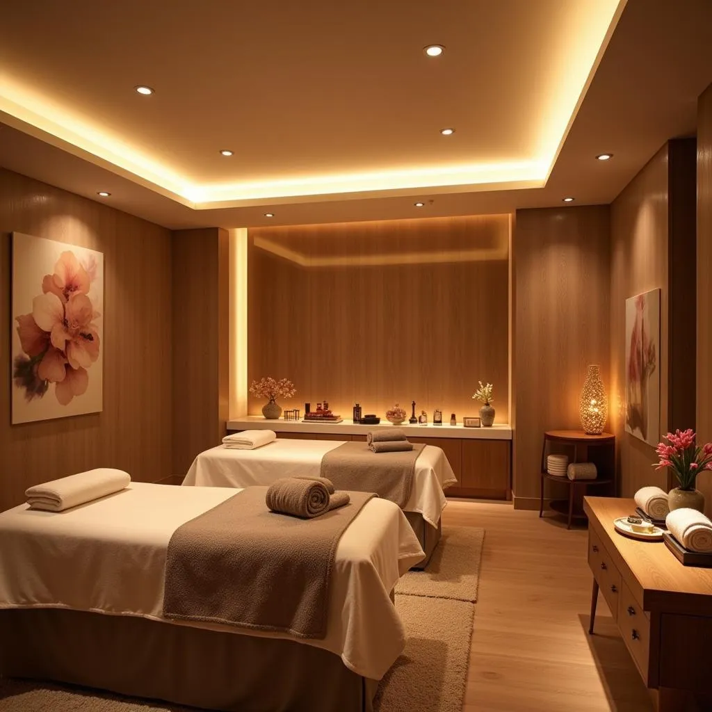 Luxurious Spa Treatment Room