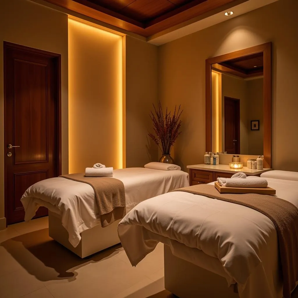 Luxurious Spa Treatment Room