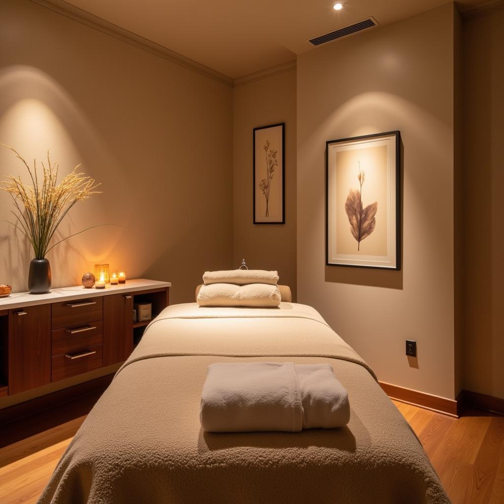 Luxury Spa Treatment Room