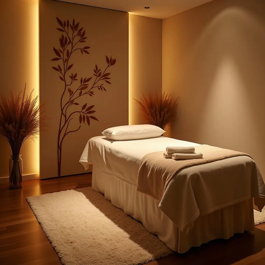 Luxurious Spa Treatment Room in Abu Dhabi Mussafah