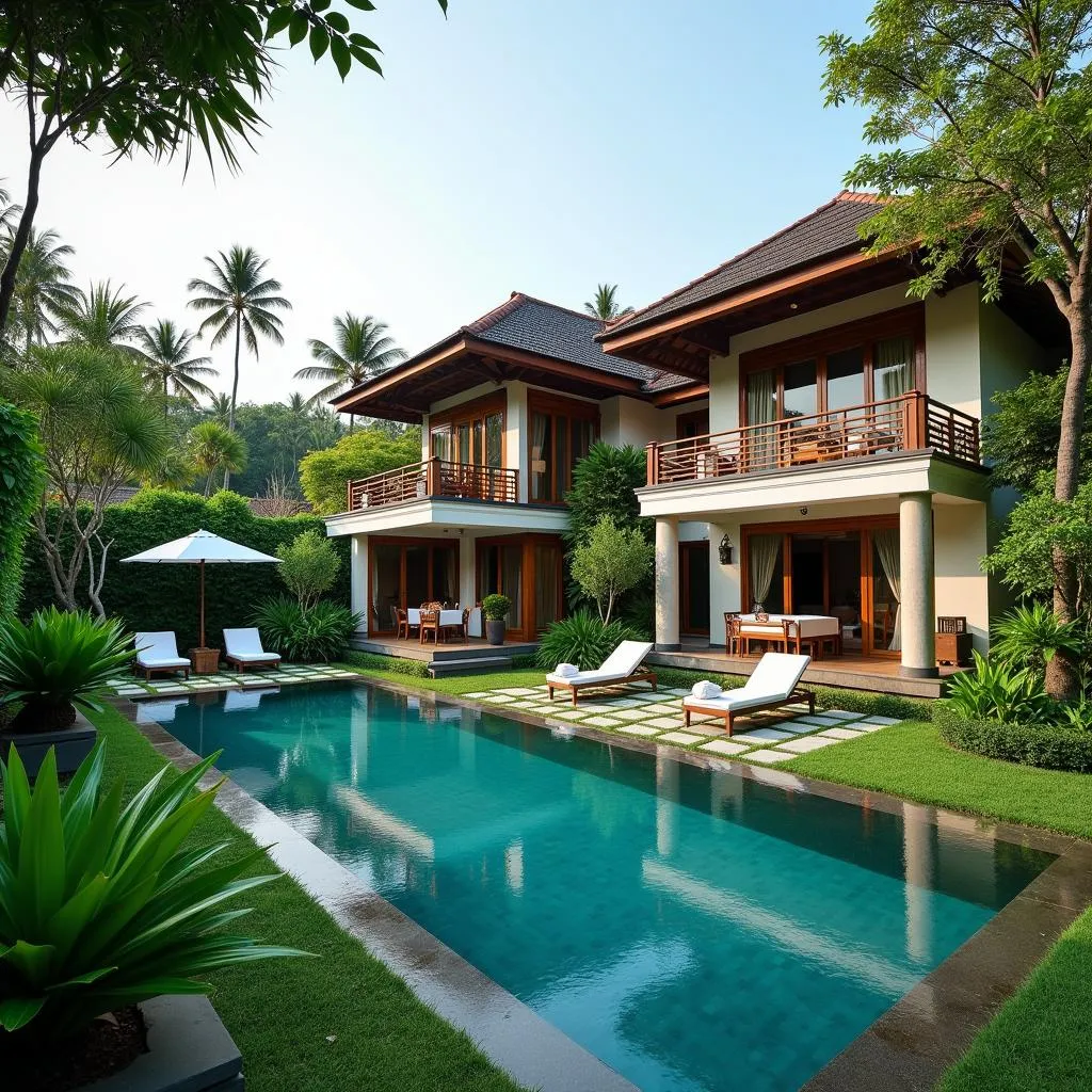 Luxury villa with private pool in Seminyak