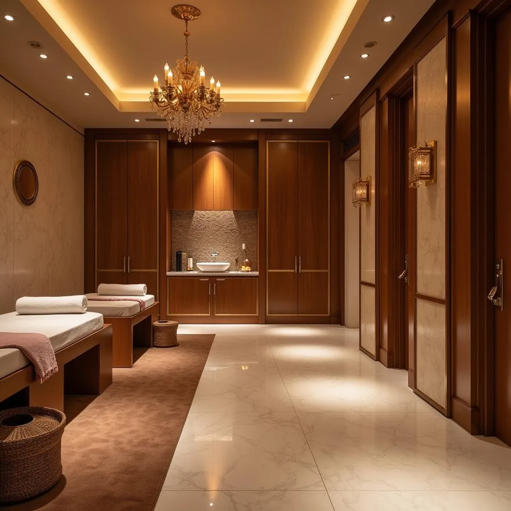 Luxurious spa interior in Anand