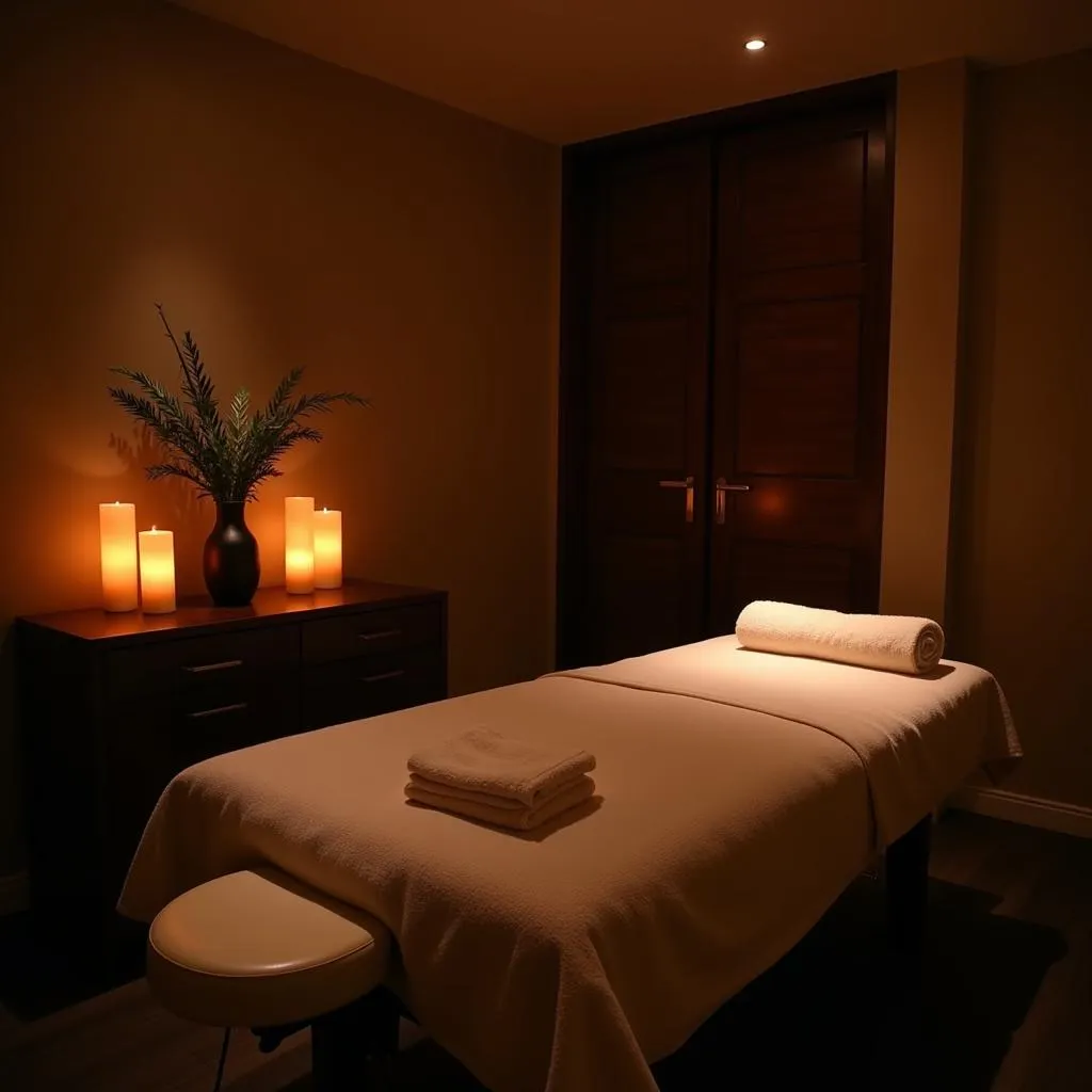 Luxurious Spa Treatment Room