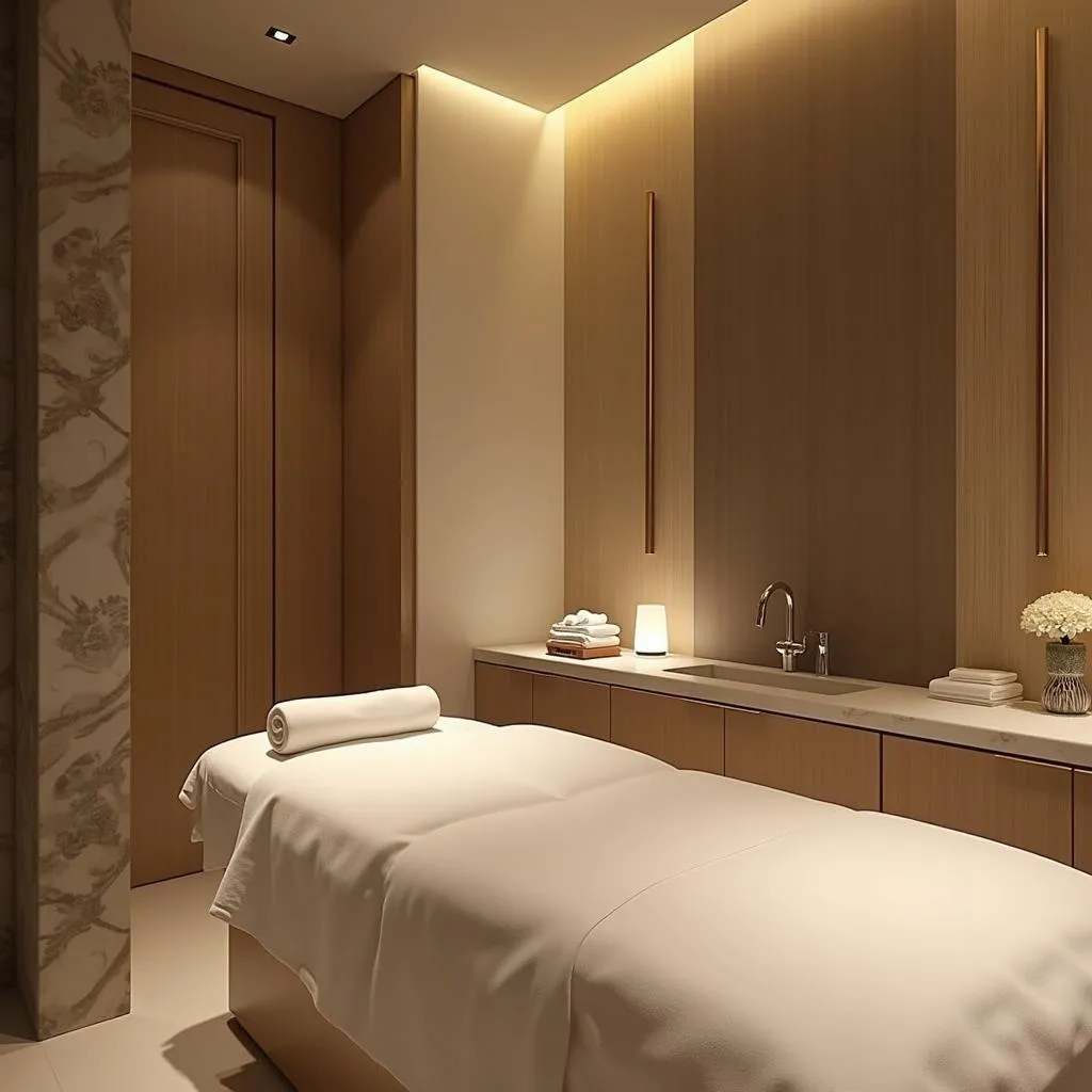 Luxury Spa Treatment Room in Noida