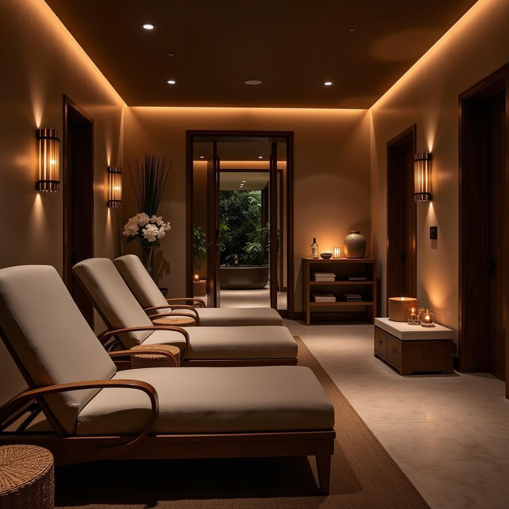 Male Spa Relaxation Room