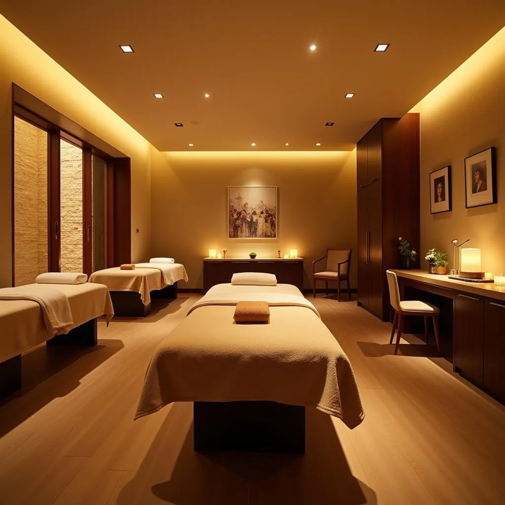 Luxurious Spa Treatment Room