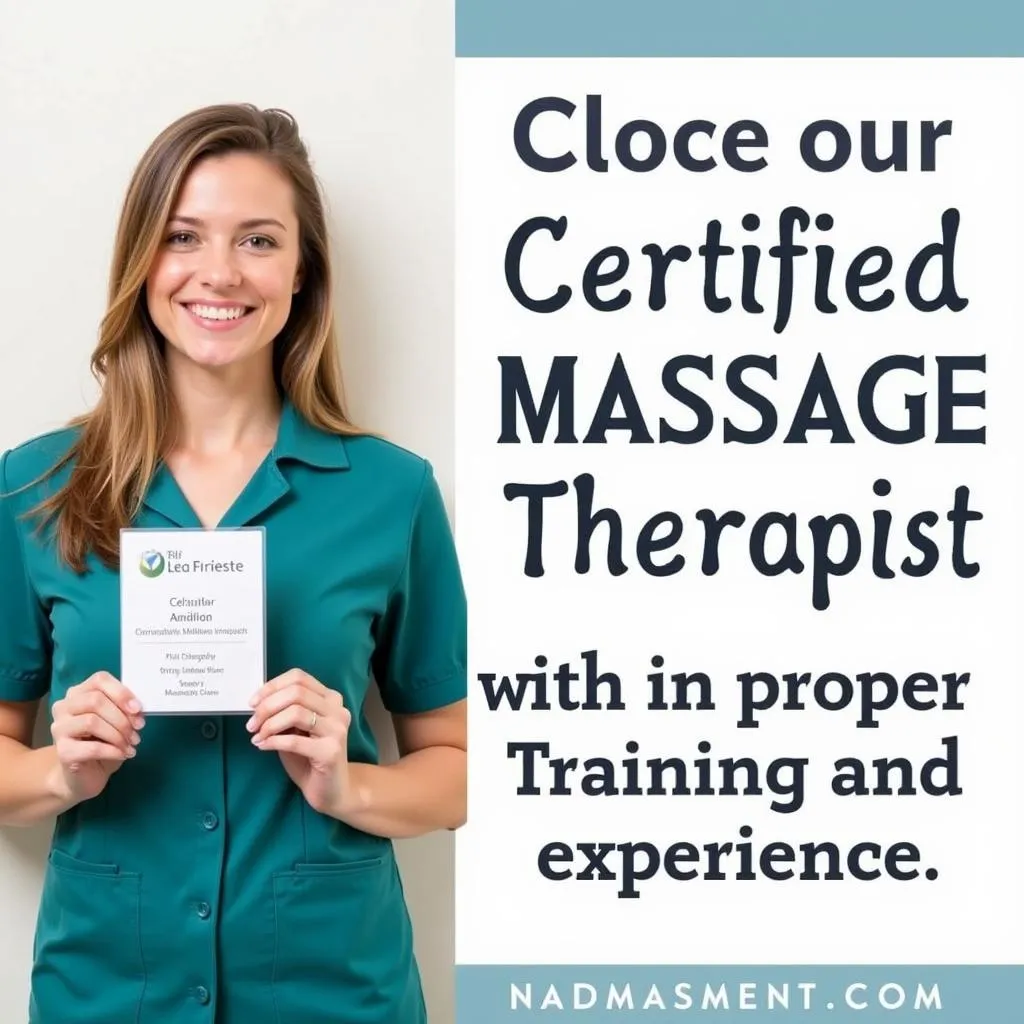 Qualified Massage Therapists