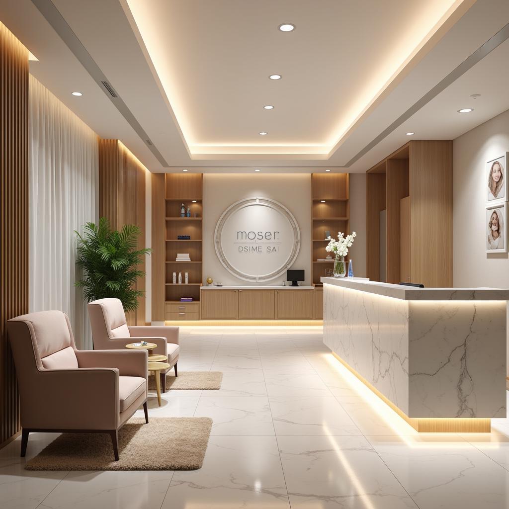 Modern and luxurious medical spa interior design