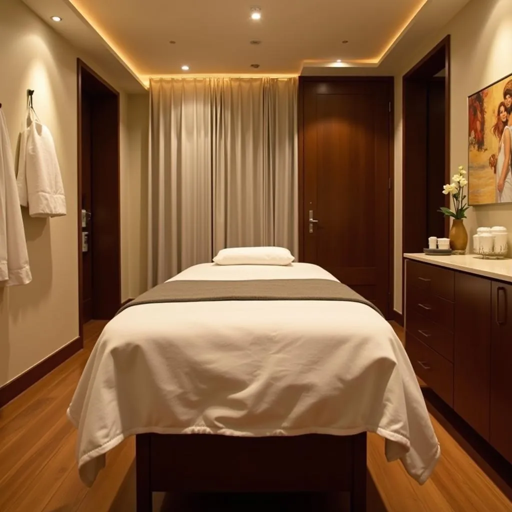 Serene Treatment Room at Meera Spa Indore