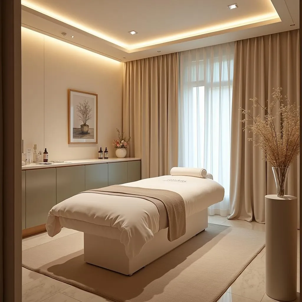 Inviting Allegretto Spa Treatment Room