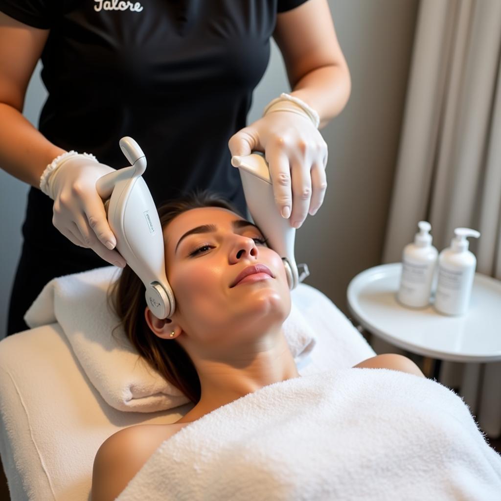 Modern Facial Treatment in a Jalore Spa