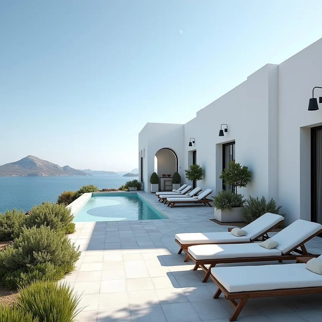 Mykonos Blu Spa exterior