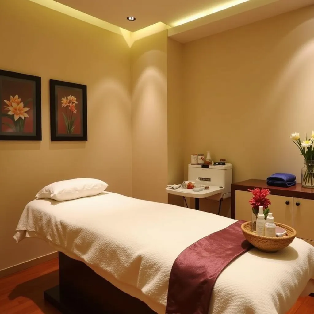 Myrah Spa Ahmedabad treatment room