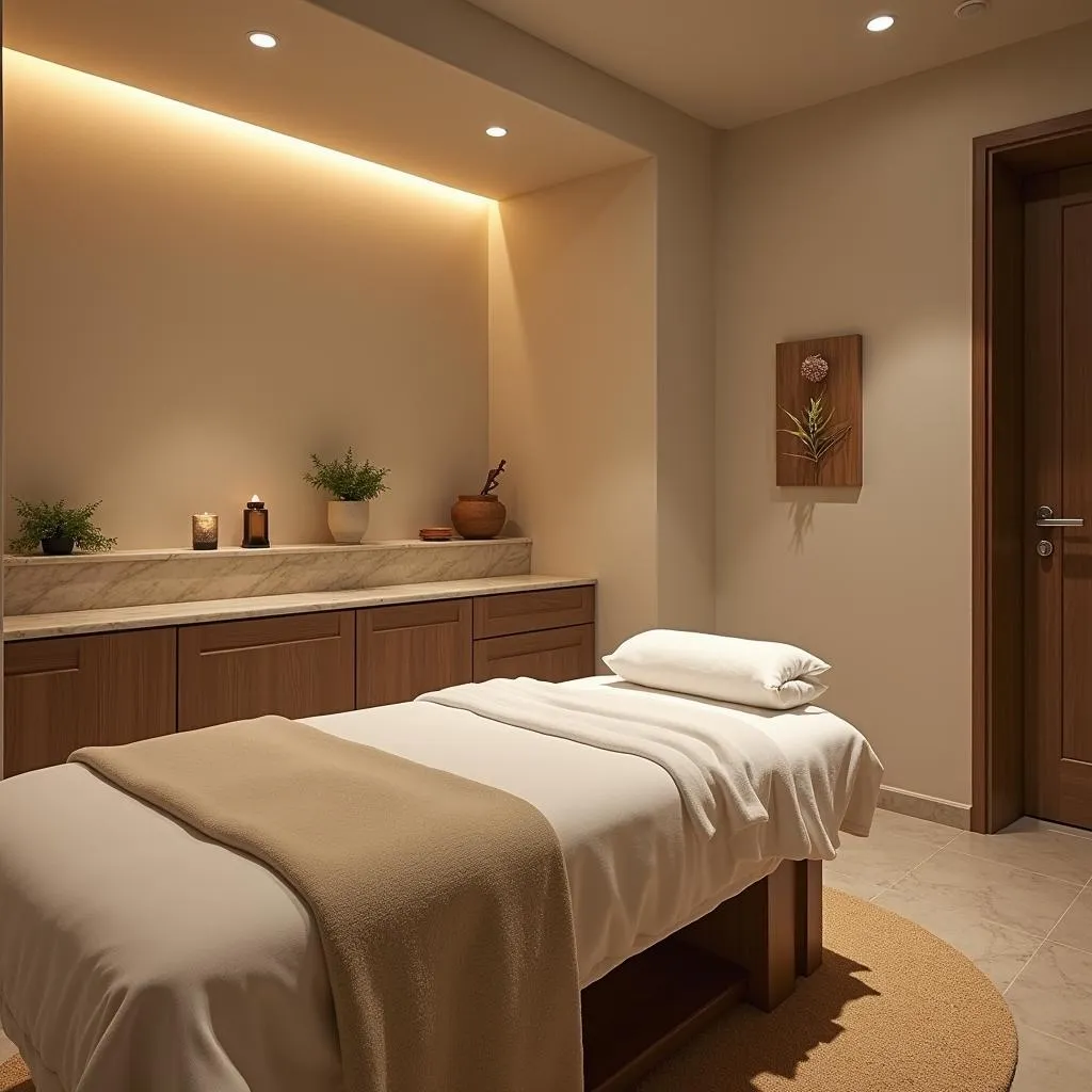 Serene Treatment Room at Nar Spa Legnaro