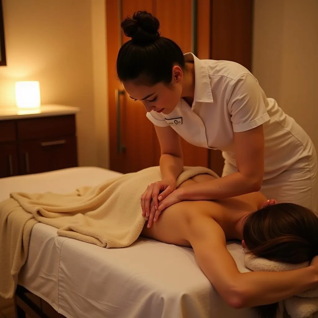 Luxurious Massage Treatment at Newberry Spa