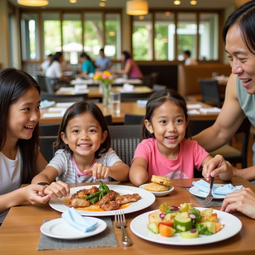 Family Dining at Novotel Goa