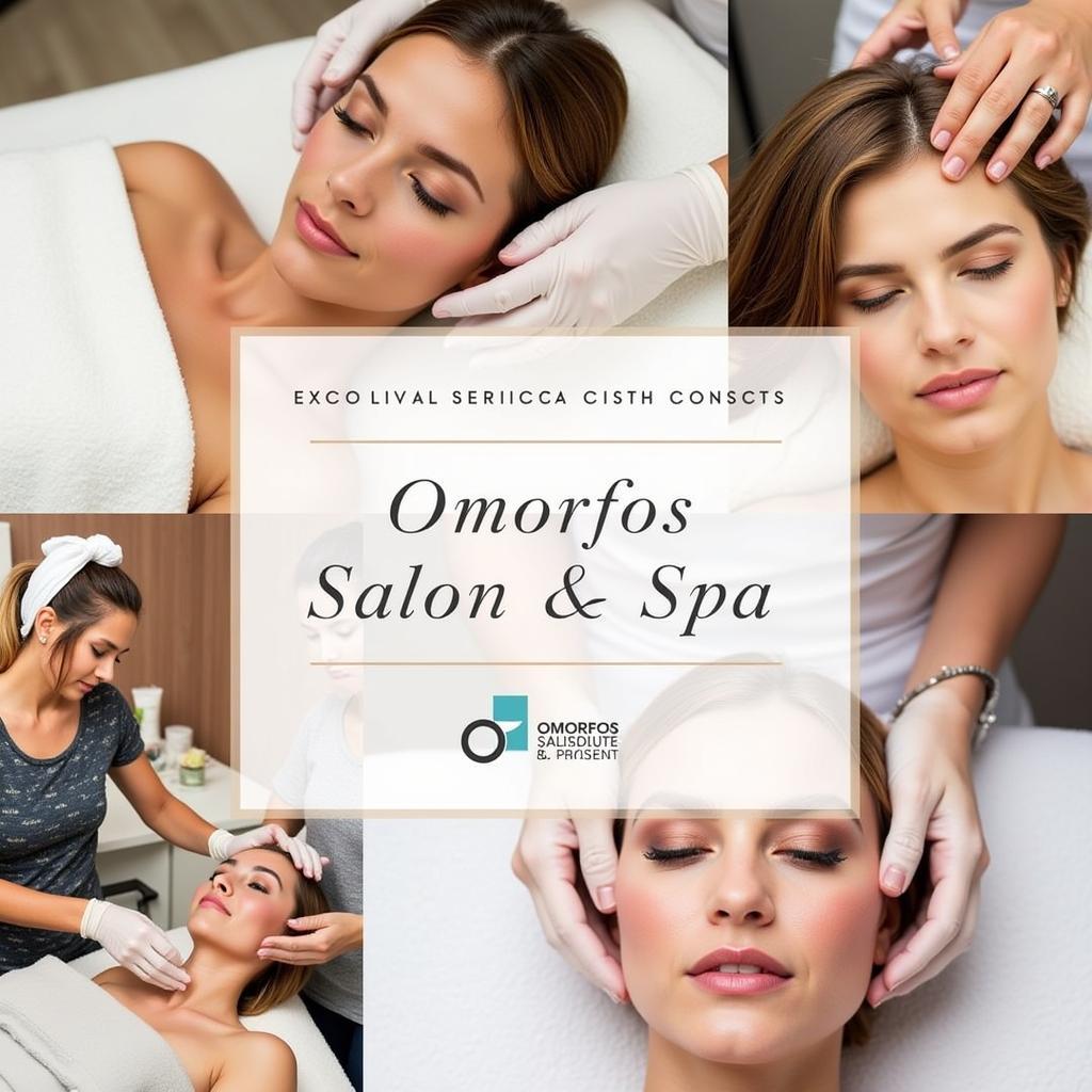 Skilled therapists performing various treatments at Omorfos Salon & Spa