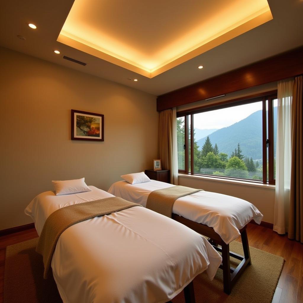 Relaxing Spa Treatment Room at Orchard Green Manali