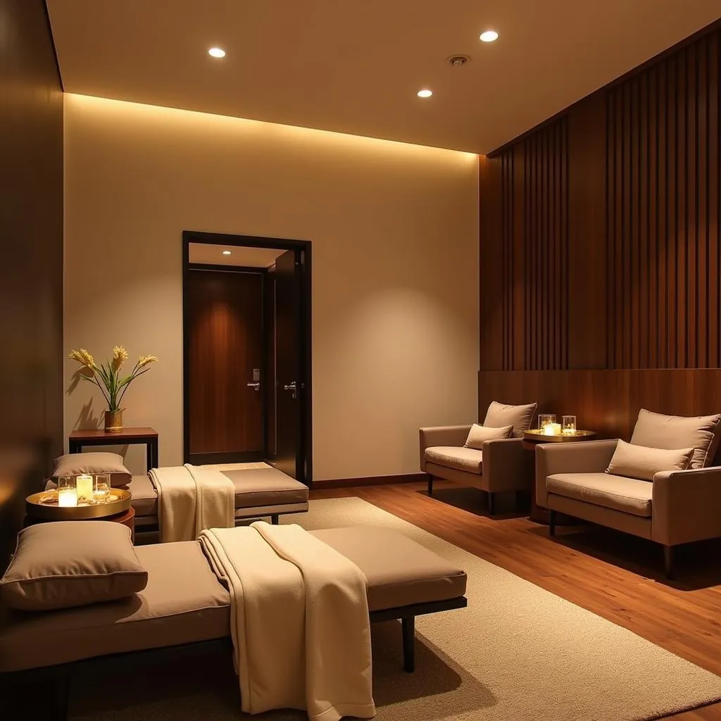 Relaxation Lounge at Oyo Spa Chennai