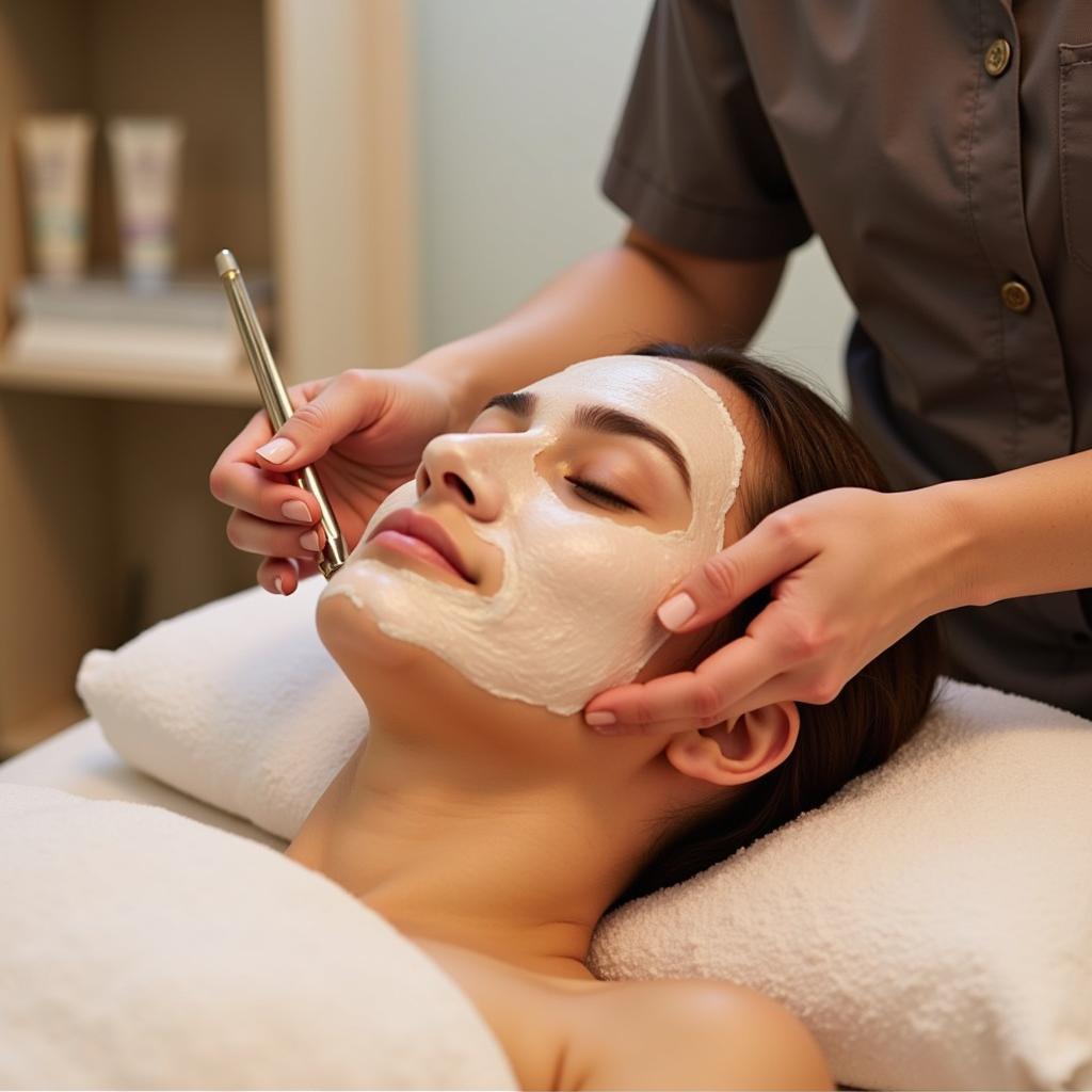 Personalized Facial Treatment at a Padappai Spa