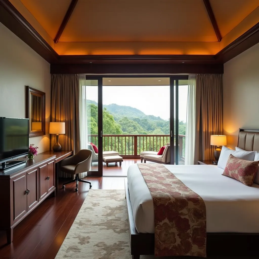 Elegant suite at Phu Pi Maan Resort &amp; Spa