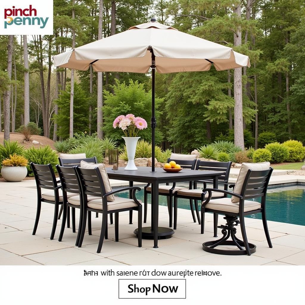 Outdoor Patio Set from Pinch a Penny