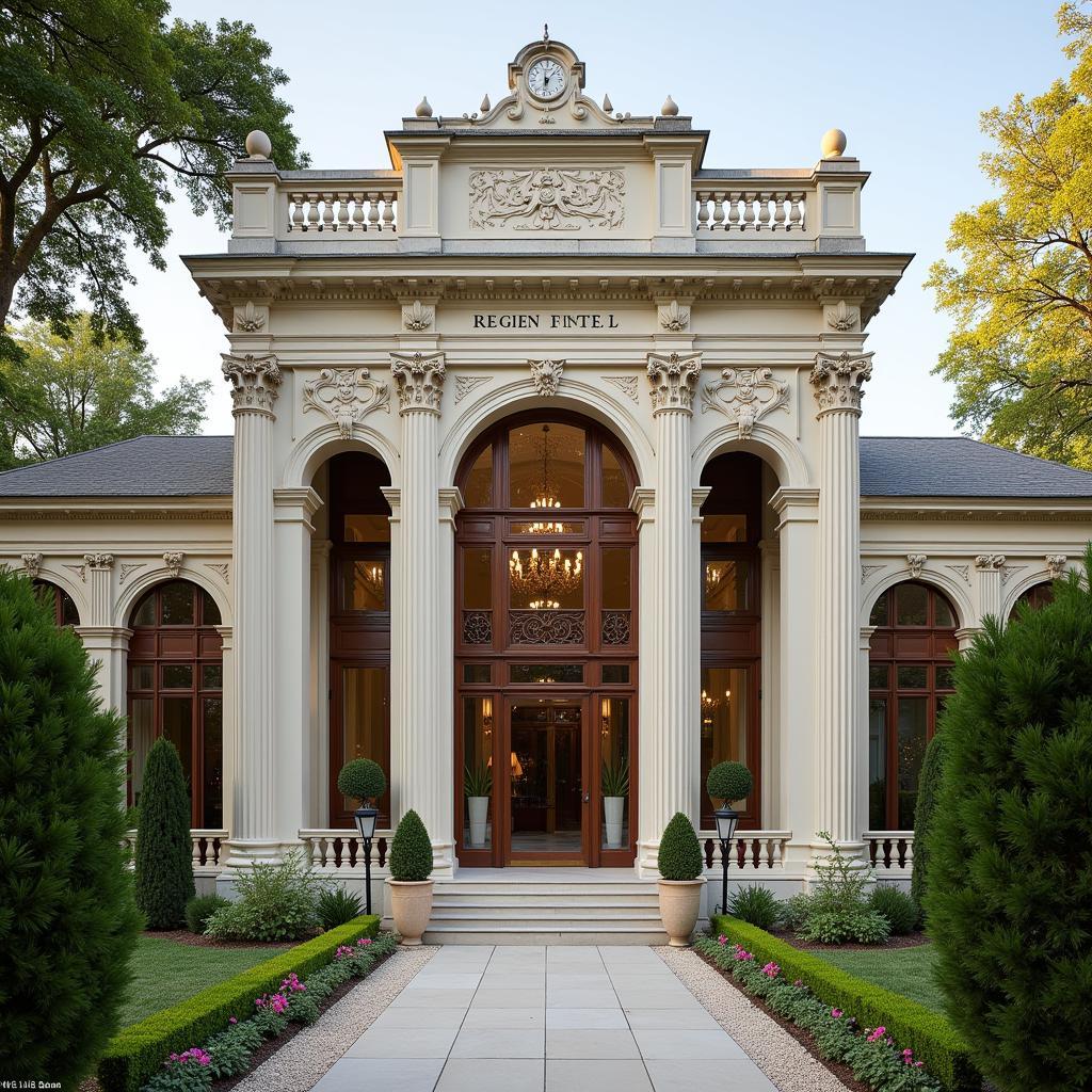 Exterior view of a Regency Hotel & Spa