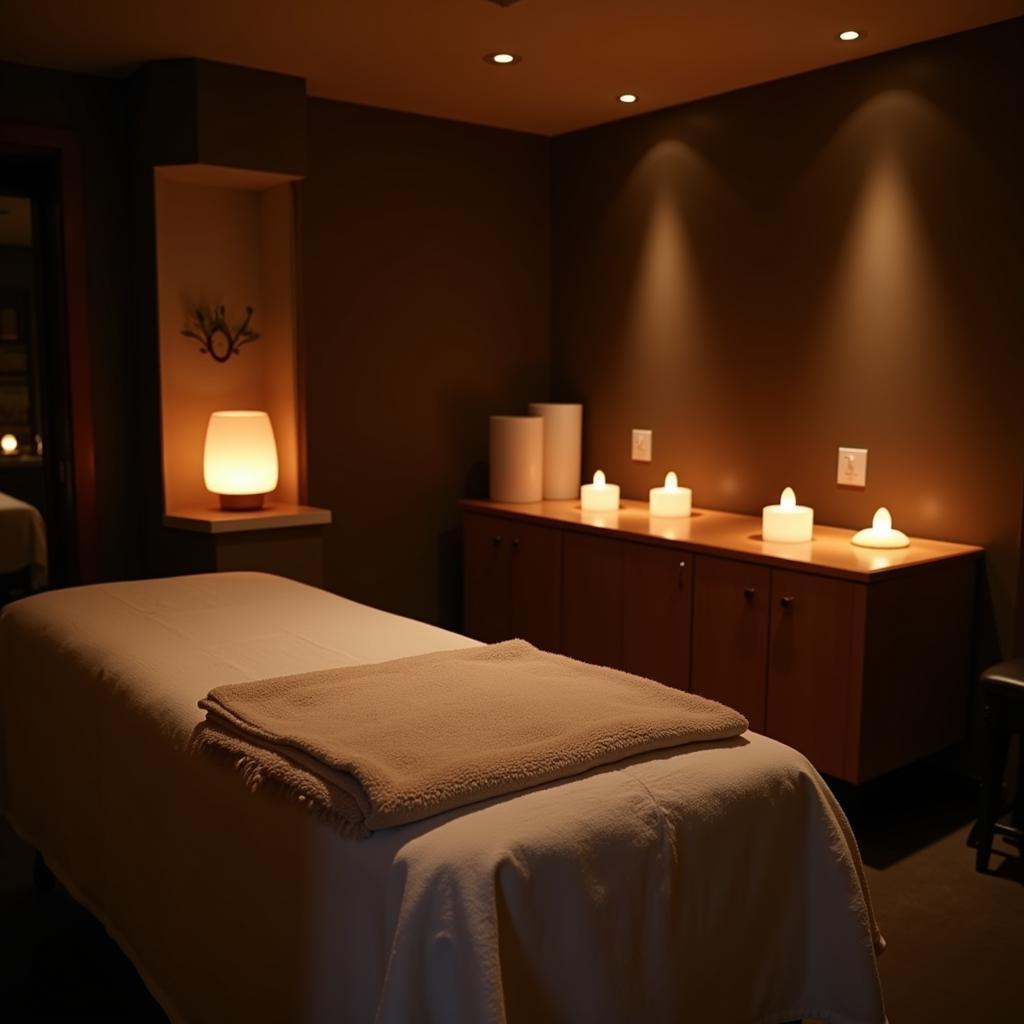 Luxurious treatment room at a Regency Hotel & Spa