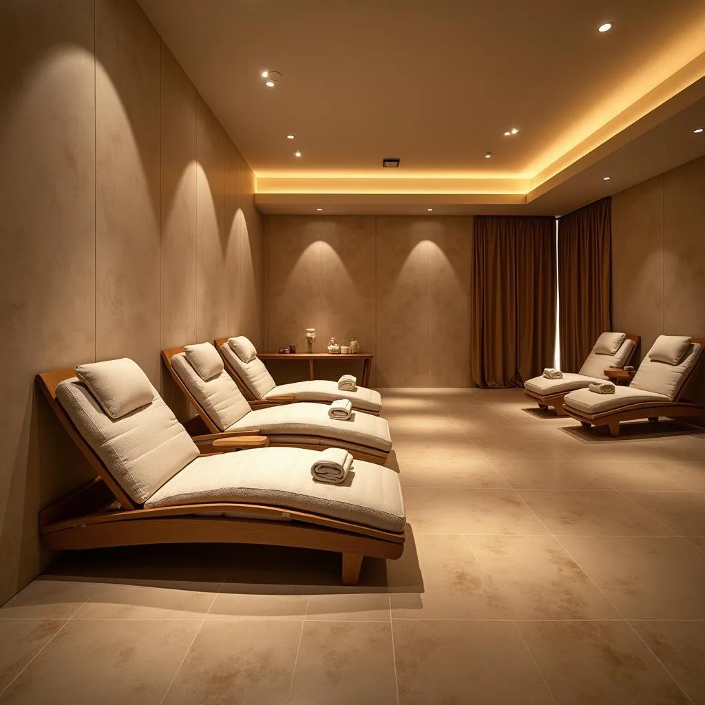 Tranquil Relaxation Area at A4 701 World Spa