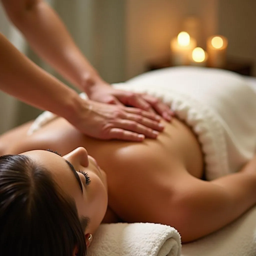 Massage Therapy at Santa Monica Spa