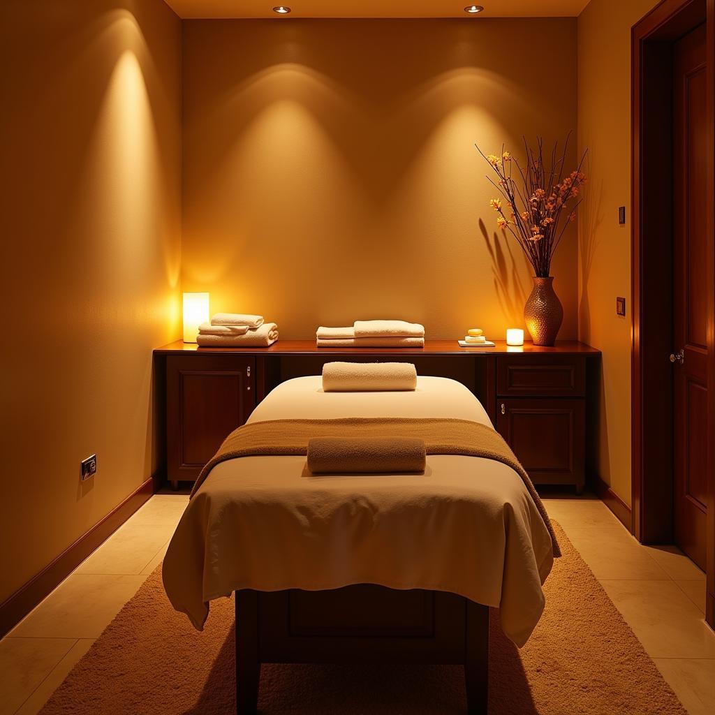 Relaxing Spa Treatment Room Varanasi